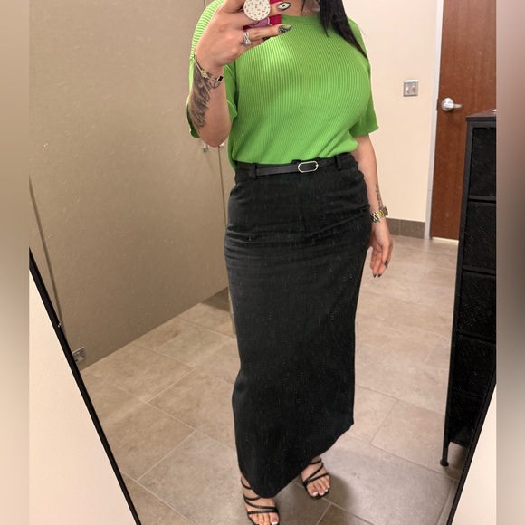 Reformation Black Maxi Skirt - Picture 8 of 11